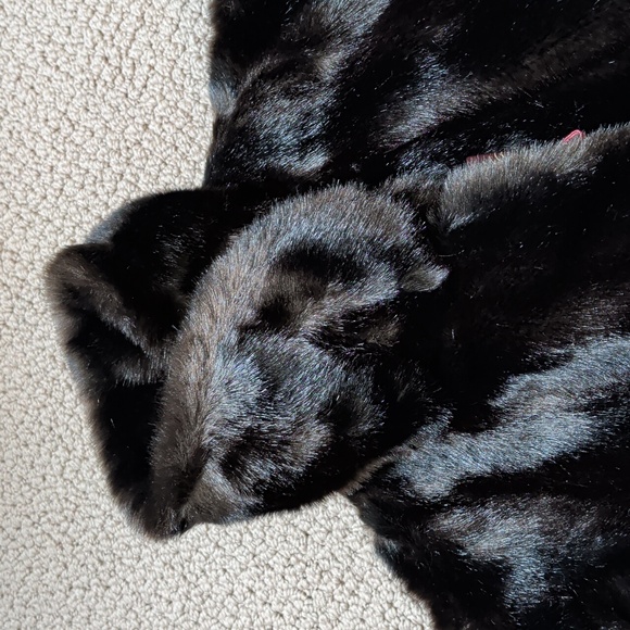 GRANDELLA II Styled By Sportowne VTG fur coat in a beautiful Dark Brown 12 - Picture 14 of 16